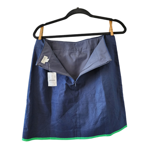 Reimagined by J.Crew Factory Tipped Skirt in Basketweave Size 10 - Picture 3 of 7